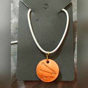 Taurus necklace